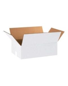 Office Depot Brand White Corrugated Boxes 18in x 12in x 6in, Bundle of 25
