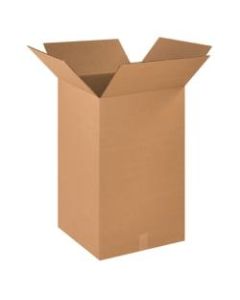 Office Depot Brand Tall Corrugated Boxes, 18in x 18in x 30in, Kraft, Bundle of 10