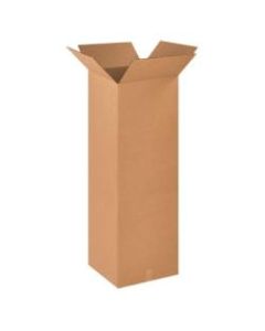 Office Depot Brand Tall Corrugated Boxes, 18in x 18in x 48in, Kraft, Bundle of 10
