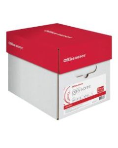 Office Depot Brand Copy And Print Paper, Letter Size (8 1/2in x 11in), 20 Lb, Ream Of 500 Sheets, Case Of 5 Reams