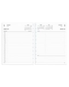 TUL Discbound Daily Refill Pages, Letter Size, Fashion, 2 Pages Per Day, January To December 2022, TULLTFLR-2PGF