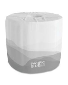 Georgia-Pacific Envision Economical 1-Ply Toilet Paper, 100% Recycled, 1210 Sheets Per Roll, Pack Of 80 Rolls