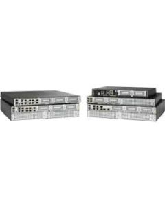 Cisco 4431 Router - 4 Ports - Management Port - 8 - Gigabit Ethernet - 1U - Rack-mountable, Wall Mountable