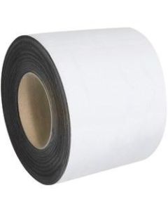 Office Depot Brand Magnetic Warehouse Label Roll, LH159, 4in x 100ft, White