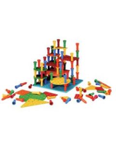 Playmonster Tall-Stacker Building Set, Grades Pre-K - Grade 3