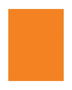 Pacon Kaleidoscope Multi-Purpose Paper, Letter Size (8 1/2in x 11in), 24 Lb, Pumpkin Orange, Ream Of 500 Sheets