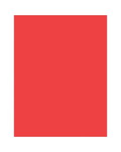 Pacon Kaleidoscope Multi-Purpose Paper, Letter Size (8 1/2in x 11in), 24 Lb, Rojo Red, Ream Of 500 Sheets