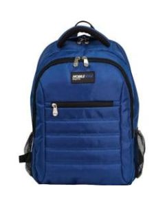 Mobile Edge Carrying Case (Backpack) for 17in MacBook - Royal Blue - Shoulder Strap, Handle - 18in Height x 8.5in Width