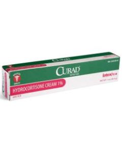 CURAD Hydrocortisone Cream, 1 Oz Tubes, Pack Of 12