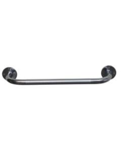 DMI Steel Knurled Grab Bar, 18inH x 2inW x 3inD, Silver