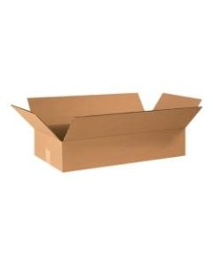 Office Depot Brand Flat Corrugated Boxes 24in x 12in x 4in, Bundle of 25