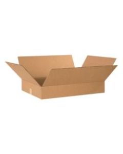 Office Depot Brand Flat Corrugated Boxes 24in x 20in x 4in, Bundle of 20