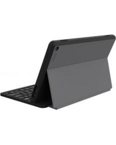 Lenovo - Keyboard and folio case - POGO pin - QWERTY - US - black keyboard, black case - for 10e Chromebook Tablet 82AM, 82AQ