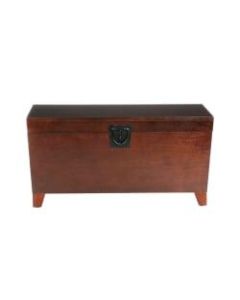 Southern Enterprises Pyramid Trunk Cocktail Table, Espresso