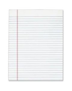 Tops Gum Top Pad - 50 Sheets - Plain - Glue - 8 1/2in x 11in - White Paper - 12 / Pack
