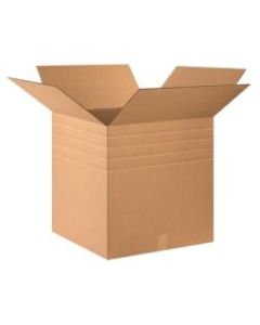 Office Depot Brand Multi-Depth Corrugated Boxes, 24in x 24in x 24in, Kraft, Bundle of 10