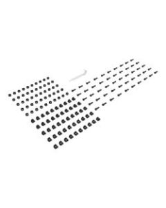 Vertiv Mounting Hardware - M6 cage nuts, screws, washers, 50 pcs. each - Cage Nut, Cup Washer, Screw - Metal - Black