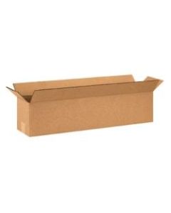 Office Depot Brand Long Corrugated Boxes, 26in x 6in x 6in, Kraft, Bundle of 25