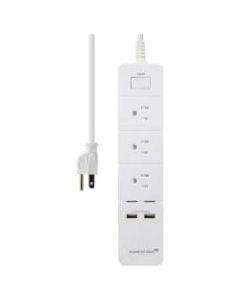 Amped Wireless Smart Wi-Fi Power Strip, White, AWPS248