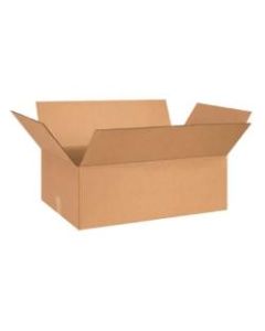 Office Depot Brand Flat Corrugated Boxes, 26in x 15in x 7in, Kraft, Bundle of 20