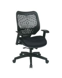 Office Star REVV Series SpaceFlex High-Back Chair, Raven