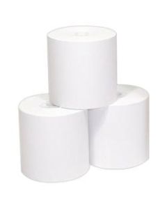 Single-Ply Thermal Paper Rolls, 3 1/8in x 230ft, White, Pack Of 50 Rolls
