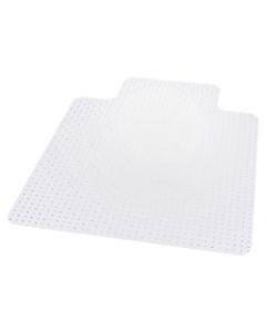 ES Robbins Task Series AnchorBar Carpet Chair Mat, Standard Lip, 36inW x 48inD, Clear