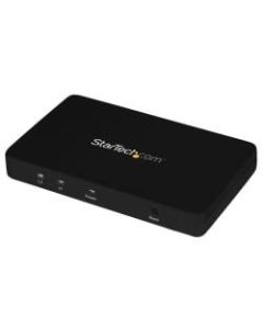 StarTech.com HDMI Splitter 1 In 2 Out - 4k 30Hz - 2 Port - Aluminum - HDMI Multi Port - HDMI Audio Splitter