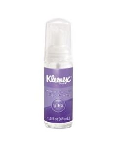 Kleenex Ultra Moisturizing Unscented Foam Hand Sanitizer, 1.5 Oz