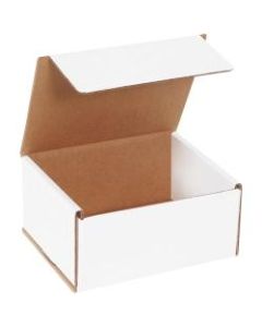 Office Depot Brand Corrugated Mailers 6in x 5in x 3in, White, Bundle of 50