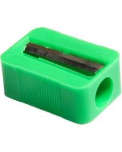 Baumgartens Single-Hole Pencil Sharpeners, Assorted Colors (No Color Choice)