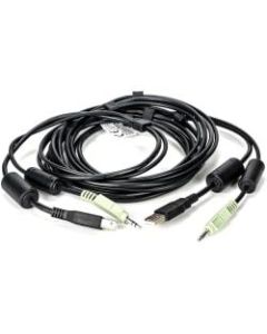 Vertiv Avocent USB Keyboard and Mouse, and Audio Cable, 10 ft. for Vertiv Avocent SV and SC Series Switches - 10 ft, 1 x USB, 1 x Audio, Secure KM cable
