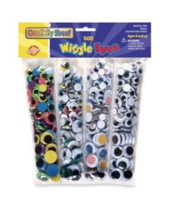 ChenilleKraft Wiggle Eyes Assortment, Pack Of 500