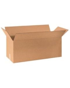 Office Depot Brand Long Corrugated Boxes, 30in x 10in x 10in, Kraft, Bundle of 20