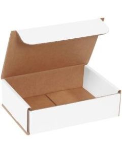Office Depot Brand Corrugated Mailers 7in x 5in x 2in, White, Bundle of 50