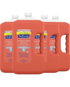 Softsoap Antibacterial Liquid Hand Soap, Orange Scent, 128 Oz, Carton Of 4 Refills