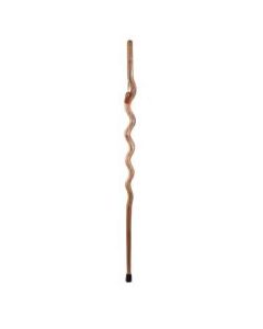 Brazos Walking Sticks Southwest Riverbend Walnut Walking Stick With Maple Inlay, 55in