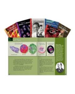 Teacher Created Materials Cellular Biology Book Set, Grades 6 - 8, Set Of 6 Books
