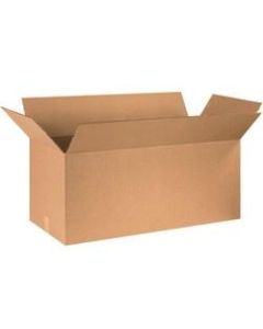 Office Depot Brand Corrugated Boxes, 20inH x 20inW x 40inD, 15% Recycled, Kraft, Bundle Of 10
