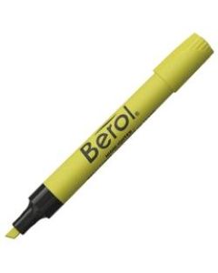 Berol by Eberhard Faber 4009 Highlighters, Fluorescent Yellow, Box Of 12