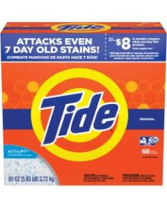 Tide Powder Laundry Detergent - Concentrate Powder - 94.88 oz (5.93 lb) - Original Scent - 1 / Box - Orange