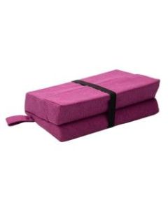 Mind Reader Laptop Lap Desk Cushion, 17-3/4inL x 12-1/2inW, Purple