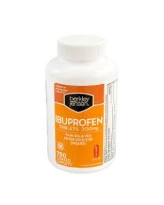 Berkley & Jensen Ibuprofen Tablets, 200 mg, Pack Of 750