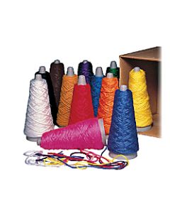 Pacon Double-Weight Yarn Cones, Assorted, Box Of 12