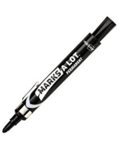 Avery Marks-A-Lot Bullet-Tip Permanent Markers, Black