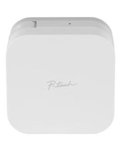 Brother P-touch PTP300BT CUBE Smartphone Label Maker, White