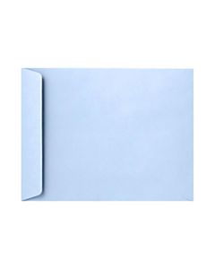 LUX Open-End 10in x 13in Envelopes, Peel & Press Closure, Baby Blue, Pack Of 500