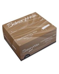Bagcraft EcoCraft Interfolded Dry Wax Bakery Tissues, 6in x 10 3/4in, White, 1,000 Tissues Per Box, Carton Of 10 Boxes