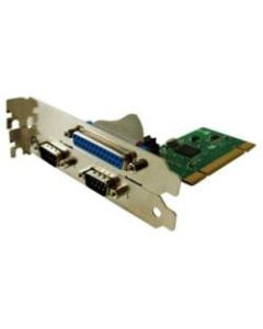 Perle SPEED2 LE1P 2-Port PCI Serial Parallel Card - 1 x 25-pin DB-25 Female IEEE 1284 Parallel, 2 x 9-pin DB-9 RS-232 Serial