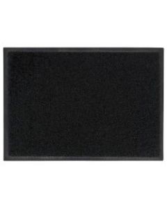 M+A Matting Brush Hog Floor Mat, 36in x 96in, Charcoal Brush